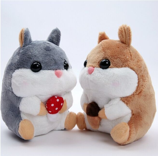 hamster en peluche