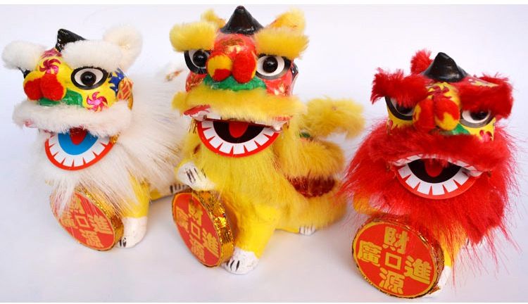 mini lion dance toy