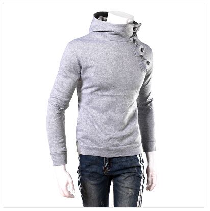 men's pullover sweatshirts with collar