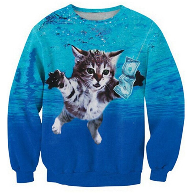 cat sweatshirt hoodie