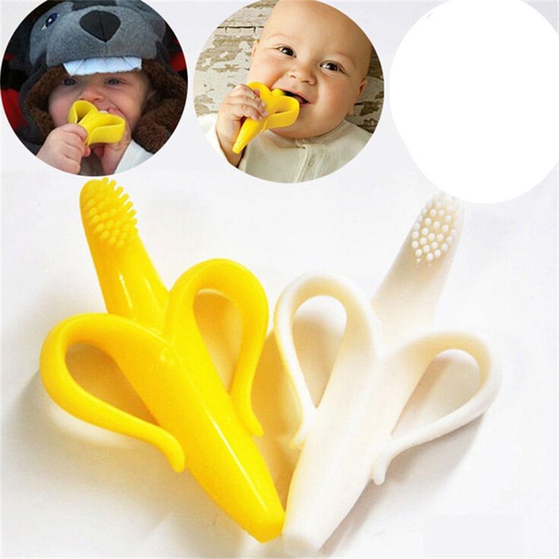 baby banana teether