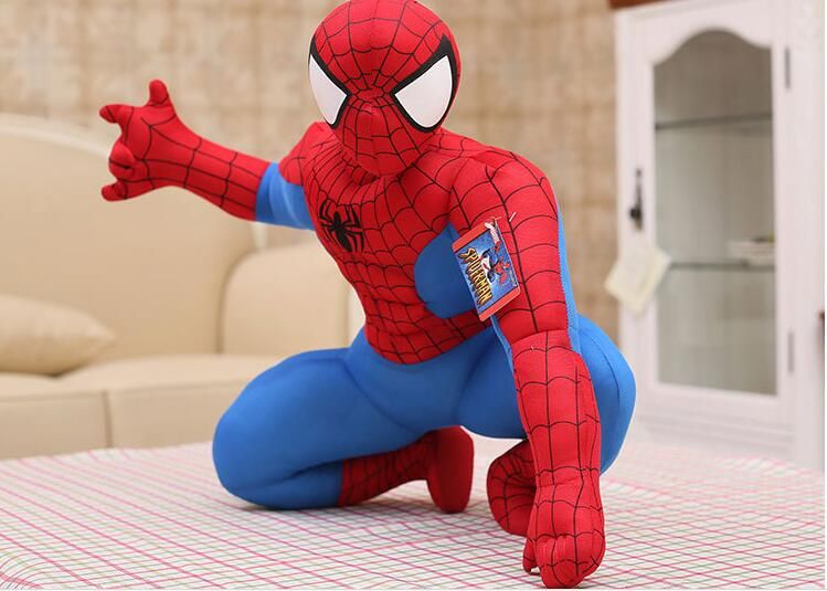 stuffed spiderman