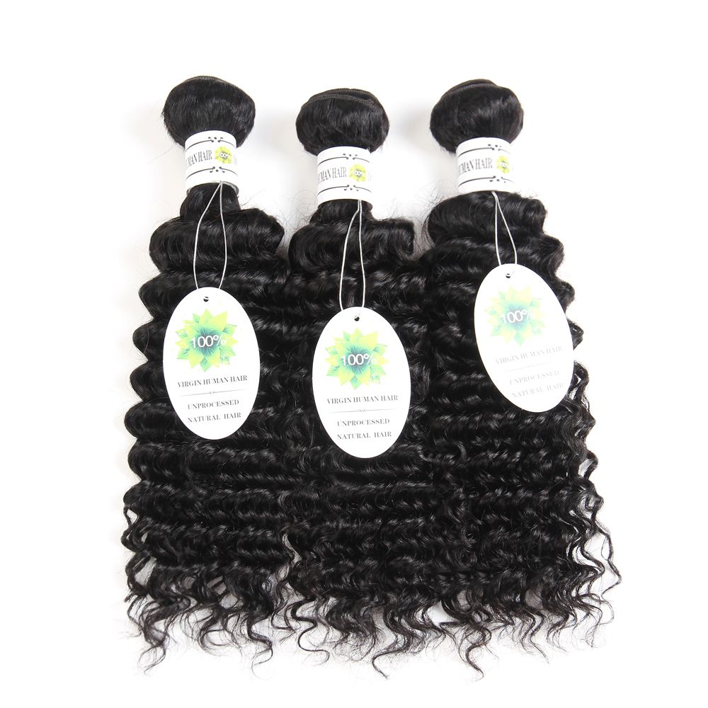 Cheap 8a Mink Brazilian Deep Wave Unprocessed Brazilian Peruvian