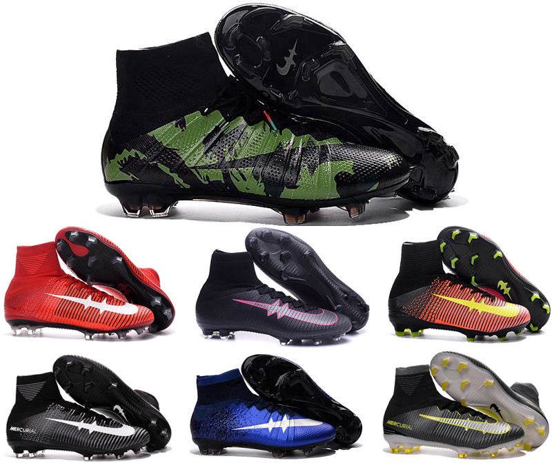 football shoes with collar