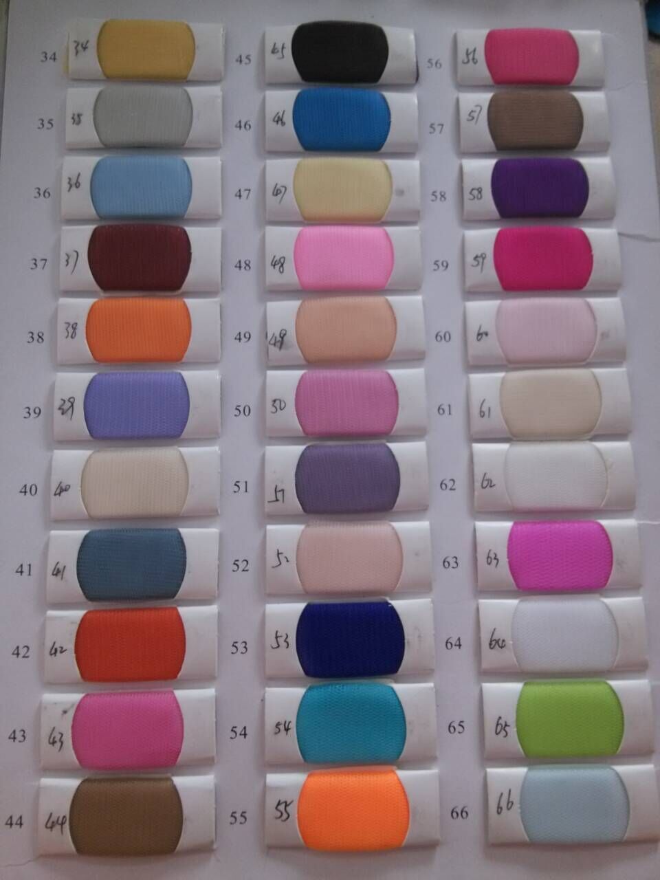 Custom Made From Color Chart