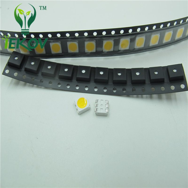 20 x LED PLCC6 5050 Red SMD LEDs SMT Light Super Ultra Bright Light Car PLCC-6