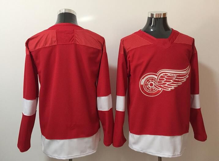 blank red wings jersey