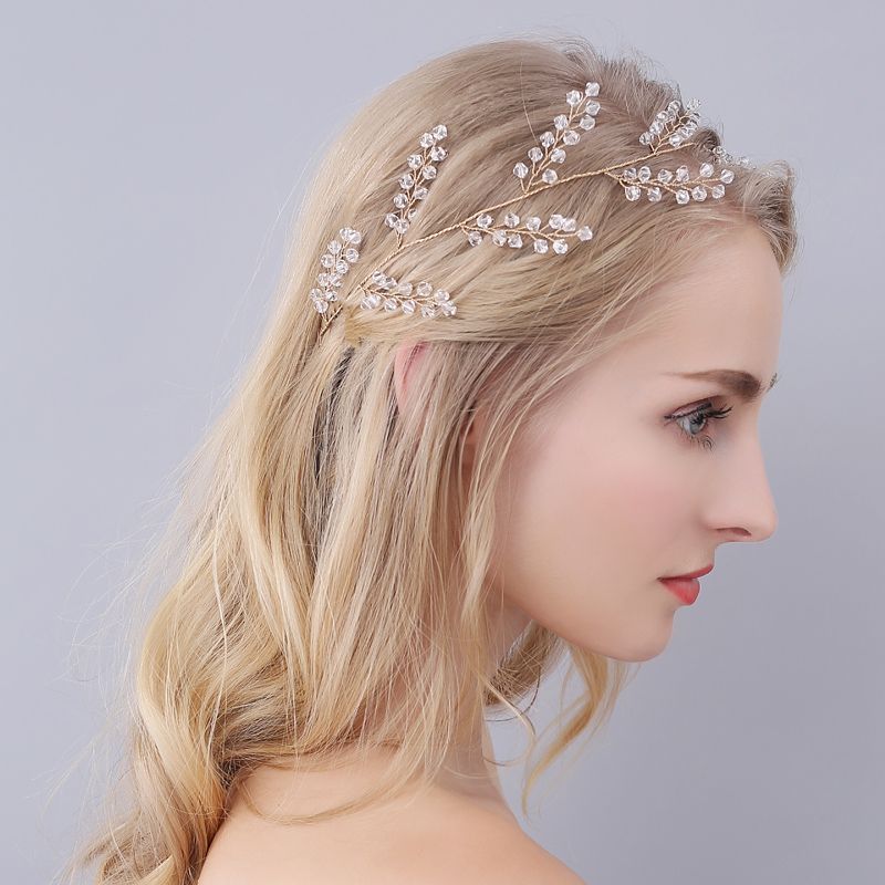 Mesdames Bandeau Hairband Pearl Hair Band Cristal Bandeau Cheveux Accessoires Mesdames Bandeau Hairband Pearl Hair Band Cristal Bandeau Cheveux Accessoires