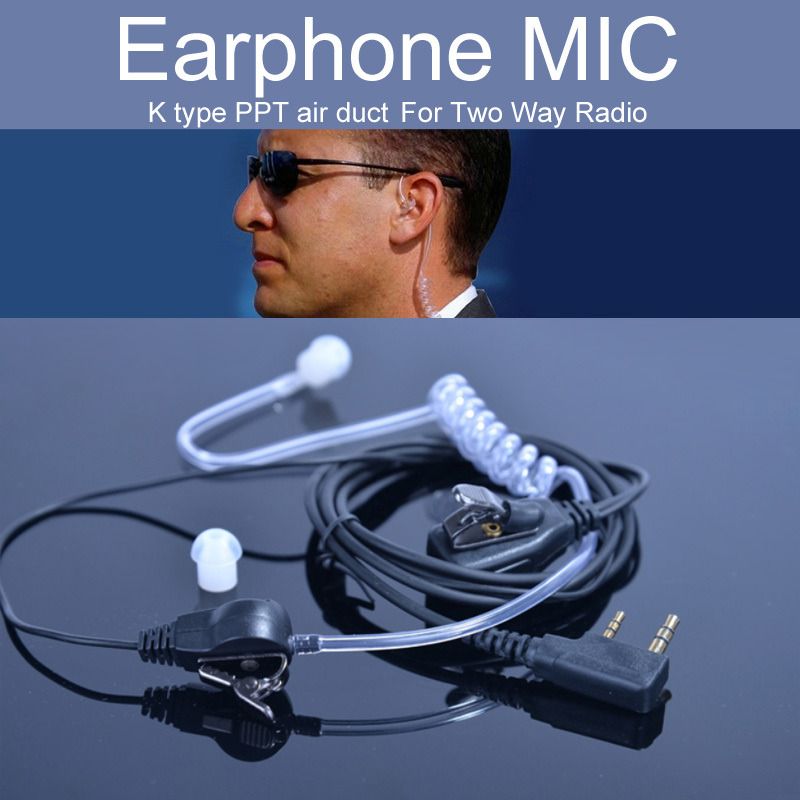 Acquistare Tubo Kenwood K Tipo Walkie Talkie Accessori Auricolari Mic UV 5R  Air Acoustic 2 Pin PPT Auricolare Auricolare Throat Mic Microfono Economico  | Consegna Veloce E Qualità | DHgate Italy