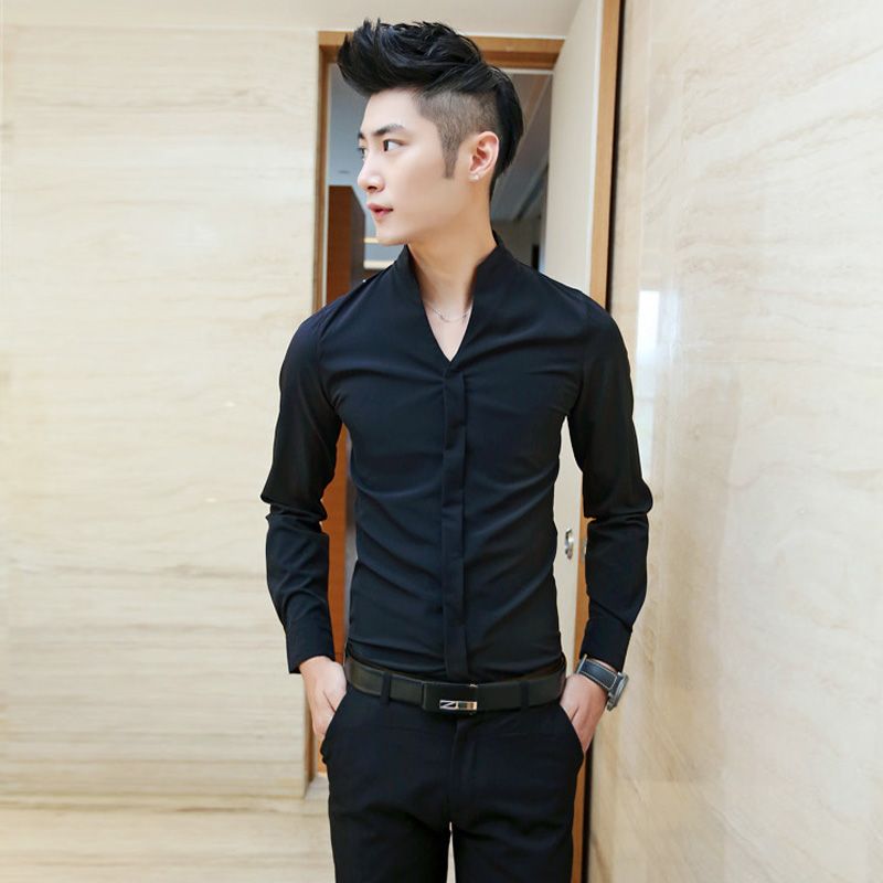 Arrival Men Fashion Shirts Slim Fit 