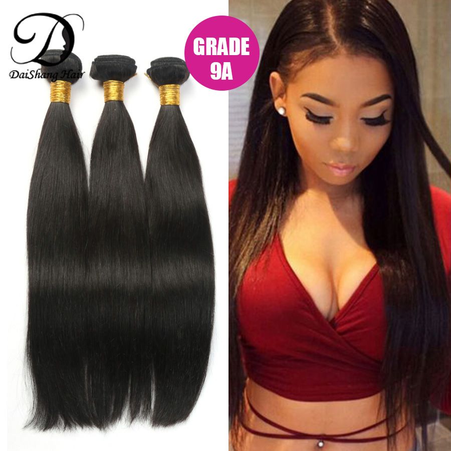 9a Brazilian Real Human Hair Weave Bundles Unprocessed Virgin