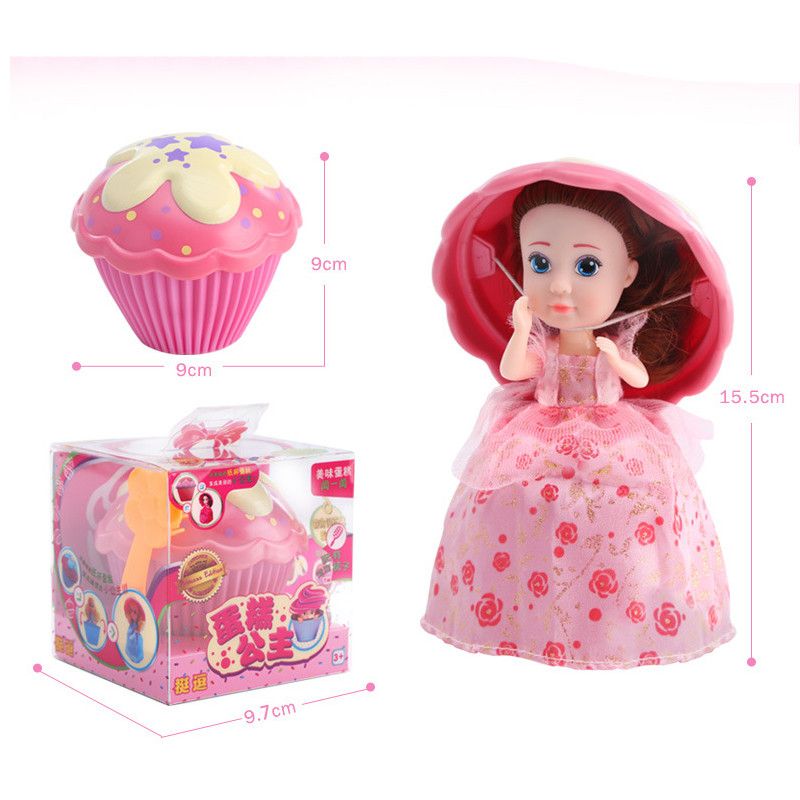barbie cupcake surprise