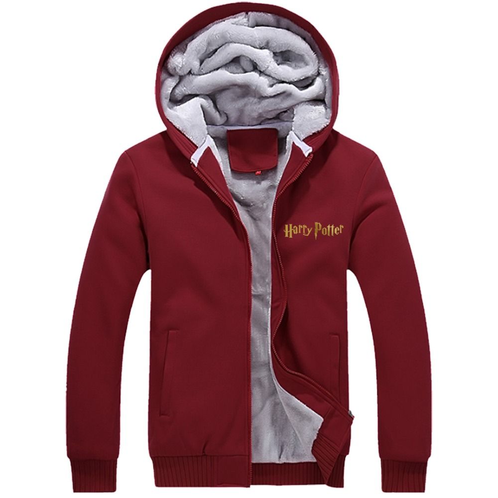 2019 New Winter Casual Harry Potter Printing Hoodie Super Warm