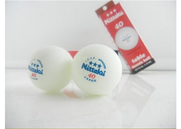 2020 Nittaku Table Tennis Ball 3 Star Ball 40mm Ping Pong Balls