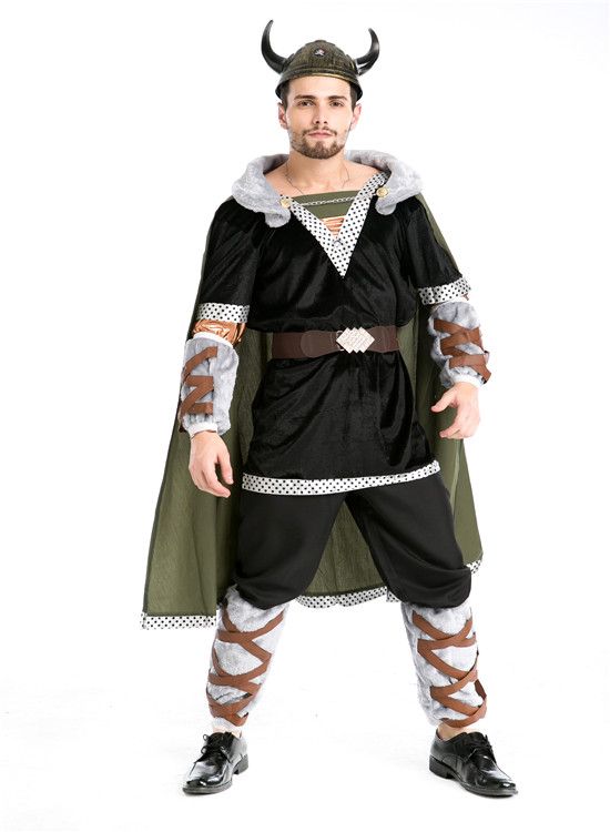 Costume pour adultes vikings fête carnaval costume Costume pour adultes vikings fête carnaval costume