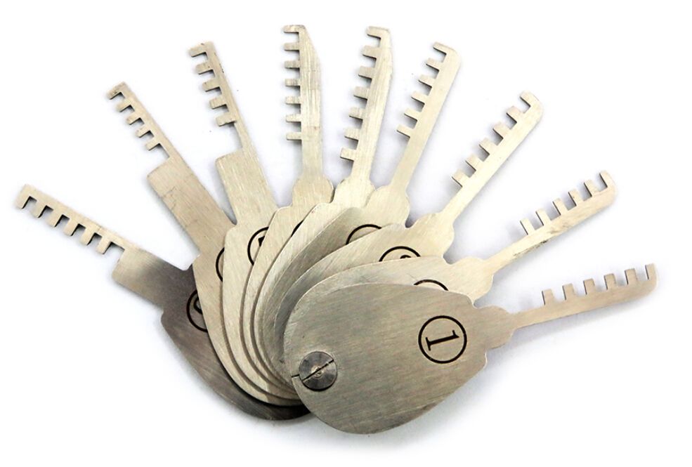 Lock Pick Set Strainless Stell Locksmith Tools Different Lock Picks