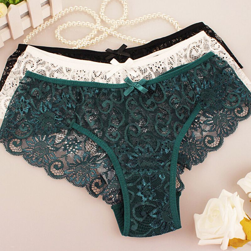 Compra Venta Al Por Mayor Mujer Sexy Bragas De Encaje Completo Con Tamaño  Grande, S Xl De Gran Entrepierna Bragas Florales De Gran Entrepierna Bragas  Suaves De La Ropa Interior De La