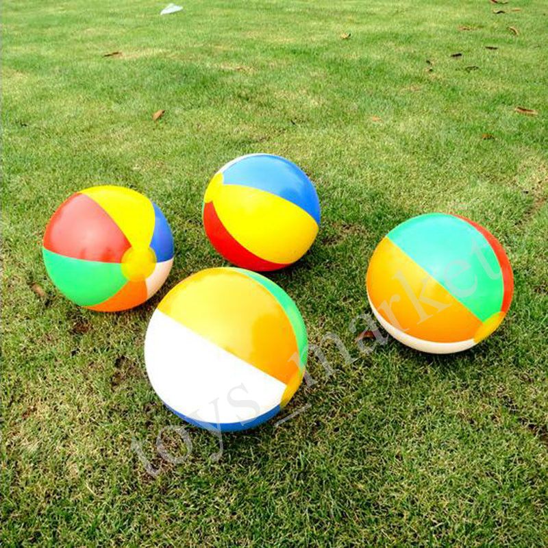 striped beach ball