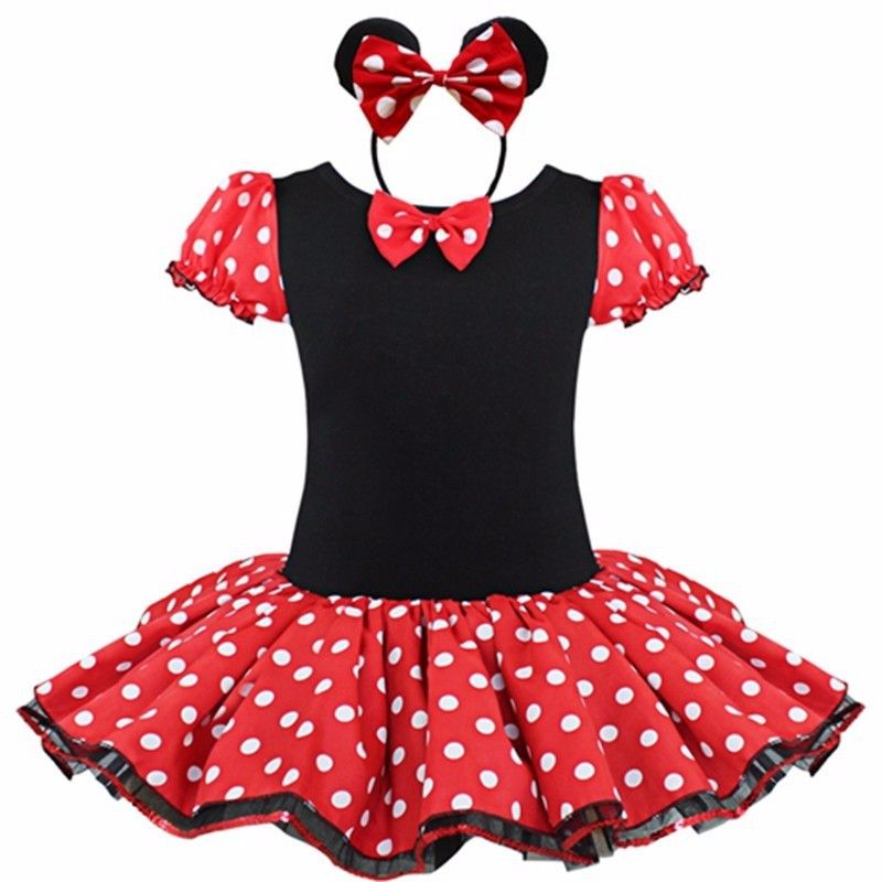 Grosshandel 2016 Kinder Geschenk Minnie Maus Party Fantastische Kostum Cosplay Madchen Ballett Ballettrockchen Kleid Ohr Stirnband Madchen Polka Dot Kleid Kleidung Bogen Von Lvguogang 9 24 Auf De Dhgate Com Dhgate
