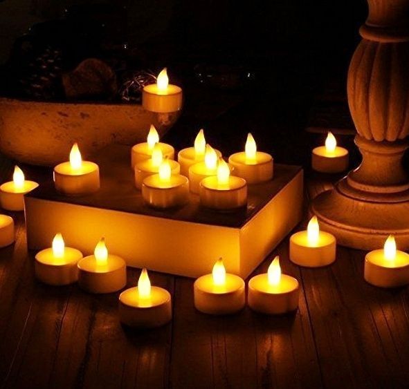 2020 Battery Operated Tealight Candles Wholesale Christmas Candle