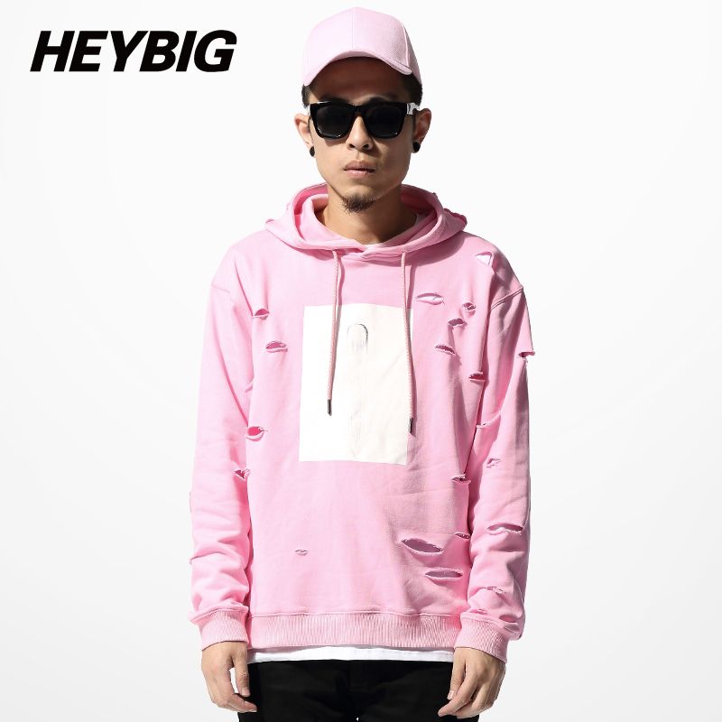 pink pullover mens