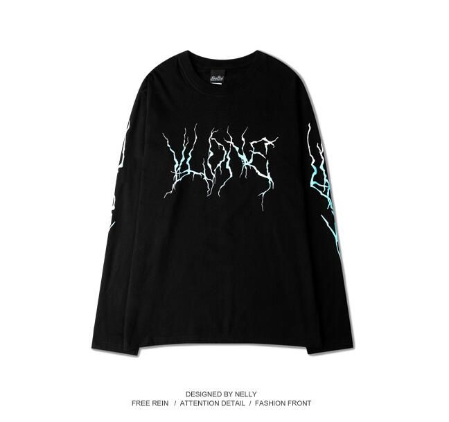vlone lightning tee