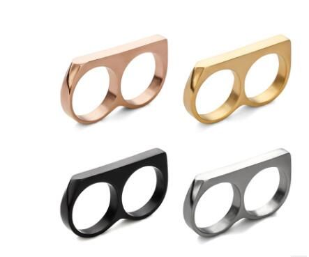 Bague deux doigts homme Outlet