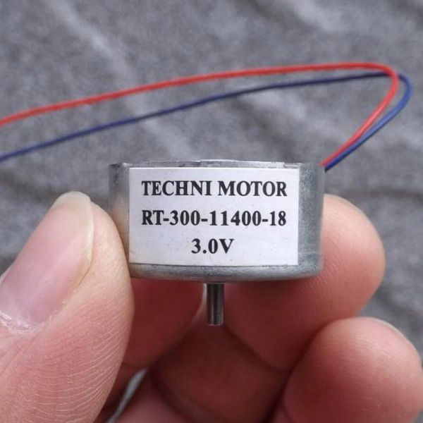 DC 3V 5V 6V 4500RPM Micro Mini RF-300CA Solar Power Motor Small Round Toy Motor 