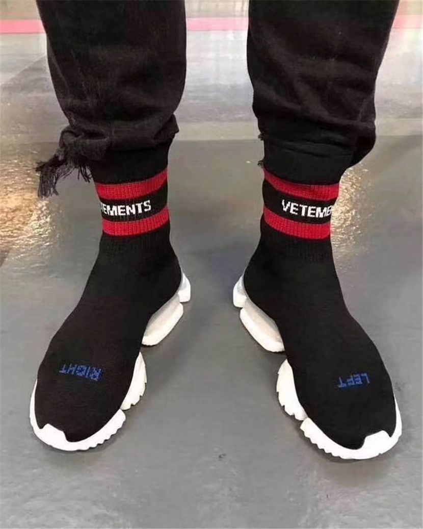 vetements sock trainers