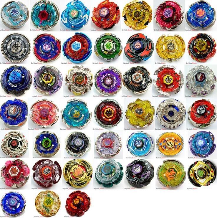 ALL 45 MODELS Beyblade Metal Fusion 4D Launcher Beyblade ...