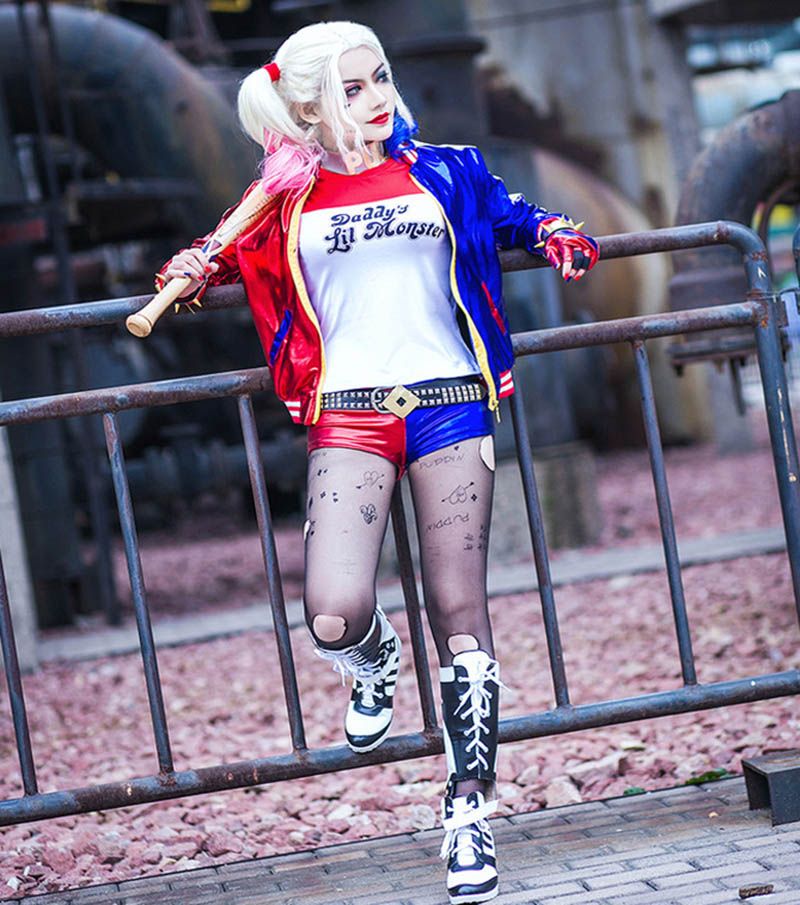 2020 Arrival Movie Suicide Squad Harley Quinn Cosplay Jacket