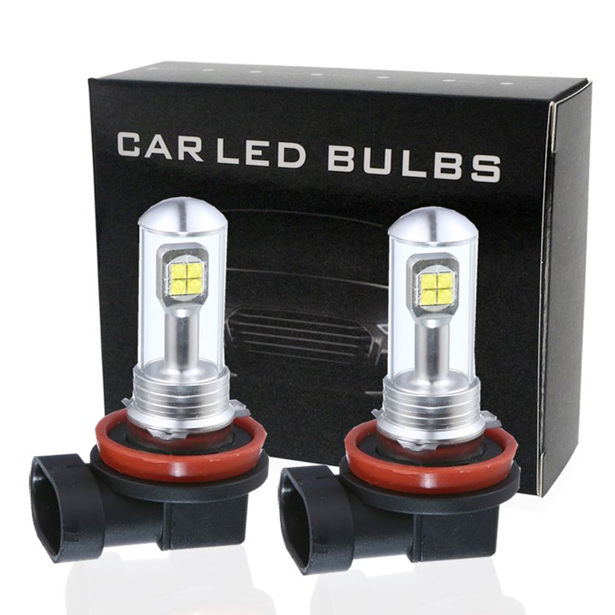 H11 LED Fog Light Bulbs Car Daytime Running Lights Auto DRL Driving