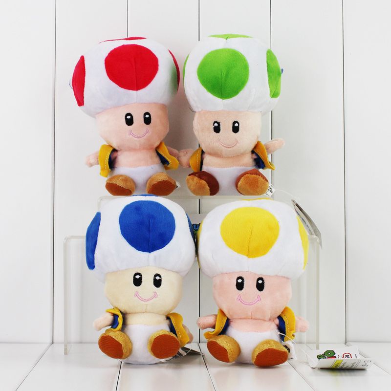 red toad plush
