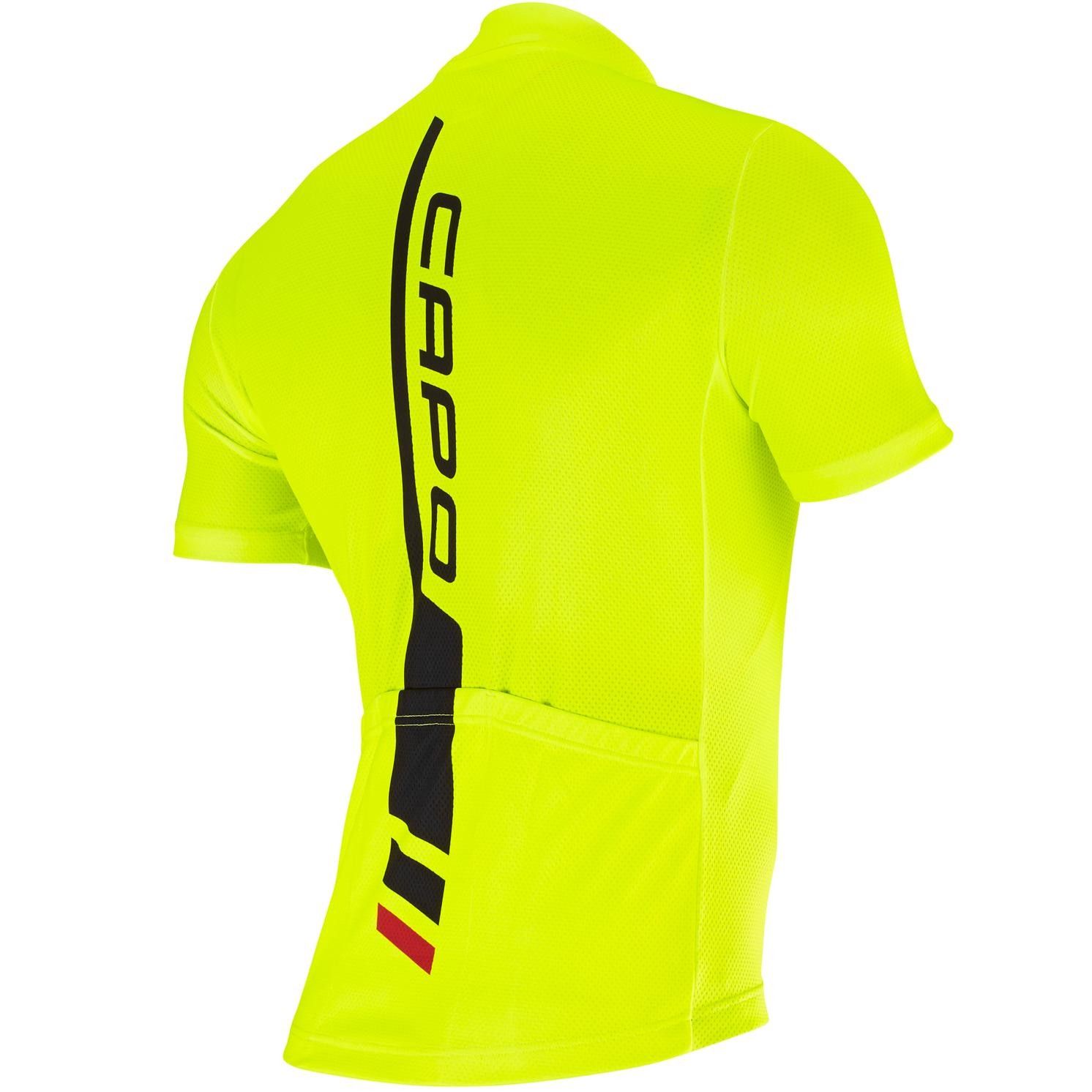 yellow bike jersey