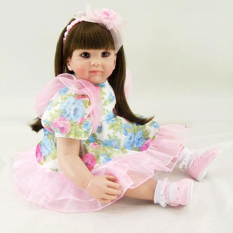 soft baby doll with hair