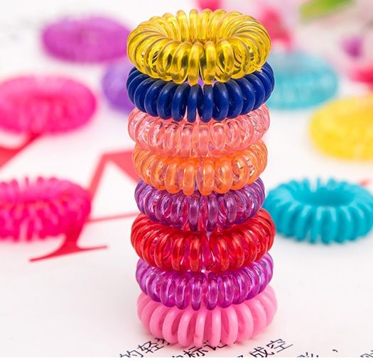 Cintas Para El Cabello Con Resortes De Goma Para Niñas Sin T Cintas Para El Cabello Con Resortes De Goma Para Niñas Sin T