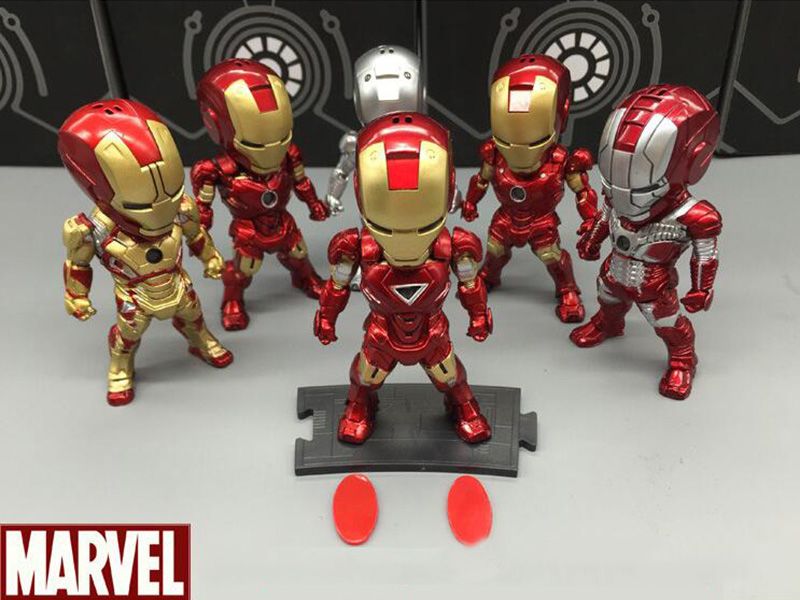 mini iron man figure
