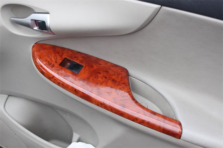 Grosshandel 14 Teile Satz Automotive Interior Zubehor Posted Gelb Mahagoni Fur Toyota Corolla 2007 2012 Manuelle Und Automatische Von Arjunxu