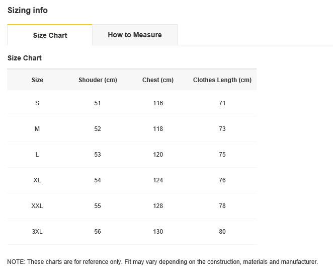 Diamond Supply Size Chart