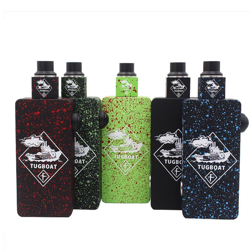 New Most Popular Tugboat Box Mod Start Kit Tuglyfe Unregulated Box Vape Mod Kit With Tugboat Mod Aluminum Body Rda Atomizer From Supper Seller 26 13 Dhgate Com