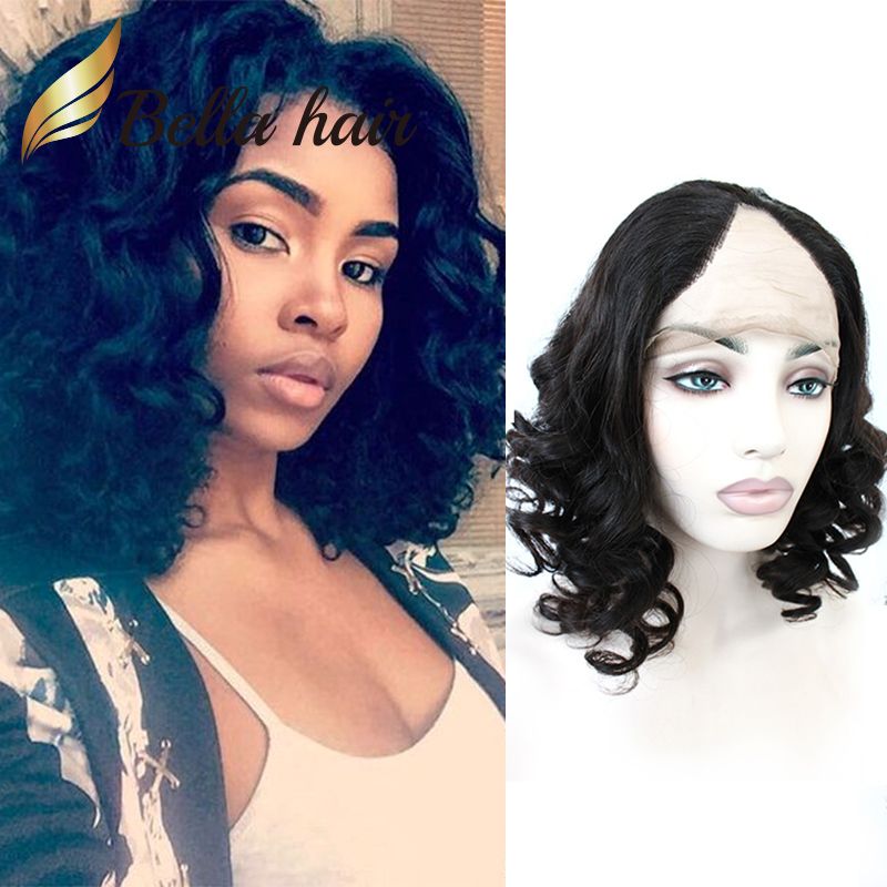 U Part Brazilian Loose Wave Curly Hair Wet And Wavy Human Hair