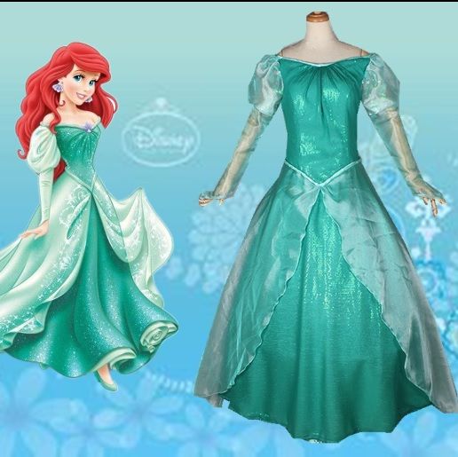 ariel dress adult