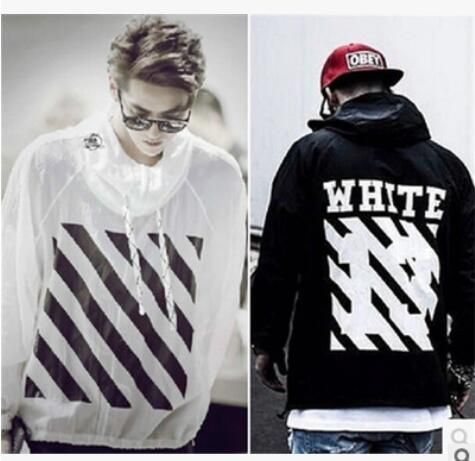 off white windbreaker jacket