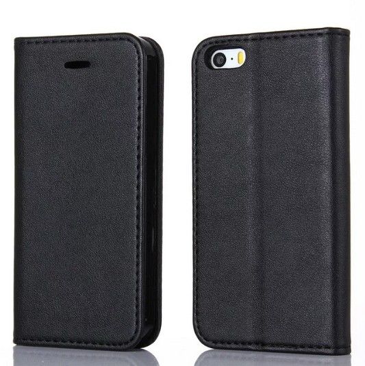 Venta caliente Imán Para Iphone SE Funda Cartera de Lujo de cuero original del tirón