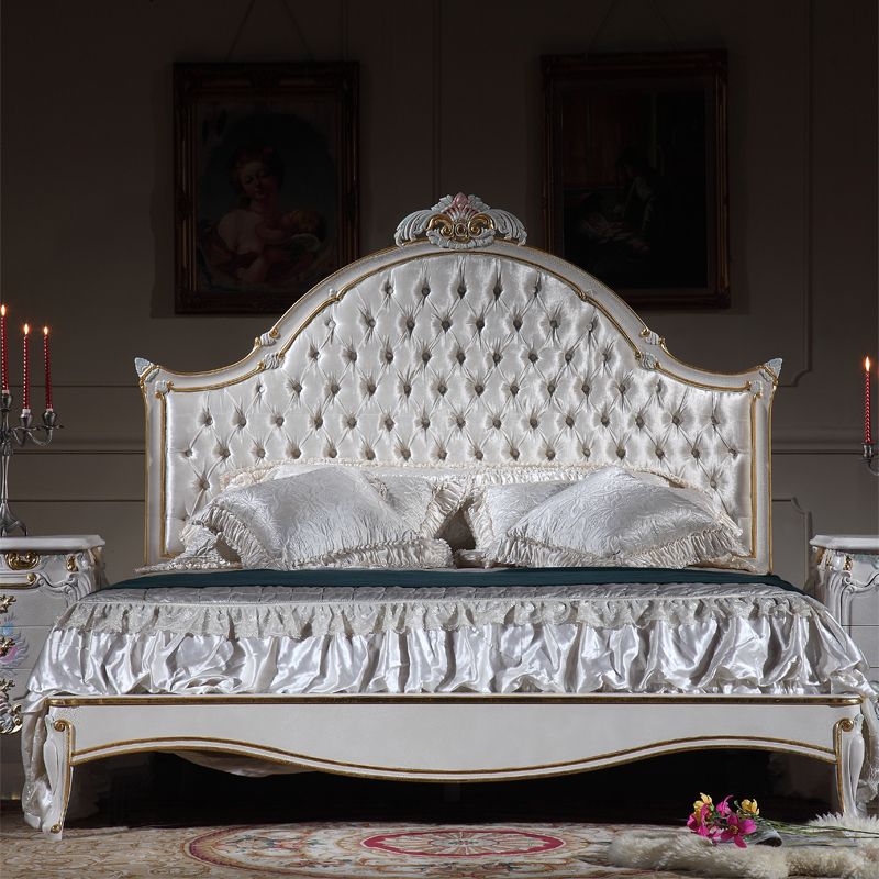 2019 Antique Luxury Bedroom Furniture French Rococo Bed Solid Wood Carved Furniture With Gold Leaf Gilding From Fpfurniturecn 1090 46 Dhgate Com
