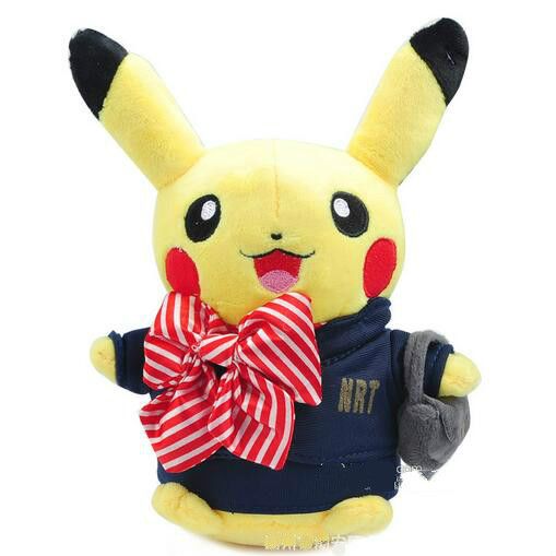 pikachu sweetheart plush