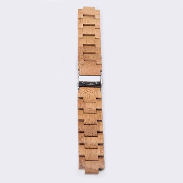 Acquistare Bracciale Da Polso Con Cinturino In Legno Massello Di Legno Con  Cinturino In GNART Con Cinturini Regolabili Orologio Cinturino In Bambù  45mm Economico | Consegna Veloce E Qualità | It.Dhgate