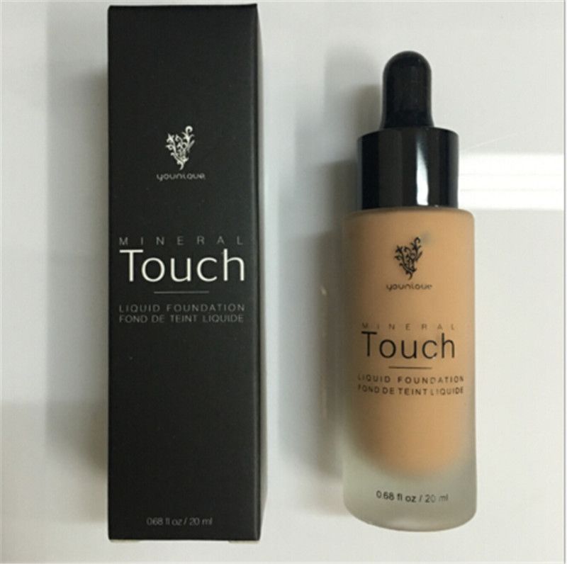 trampa Goteo Hecho de Caliente ! Younique Touch Mineral Liquid Foundation corrector 10  ColorsProfessional Maquillaje Fundación impermeable Face Concealer Liquid  Authentic