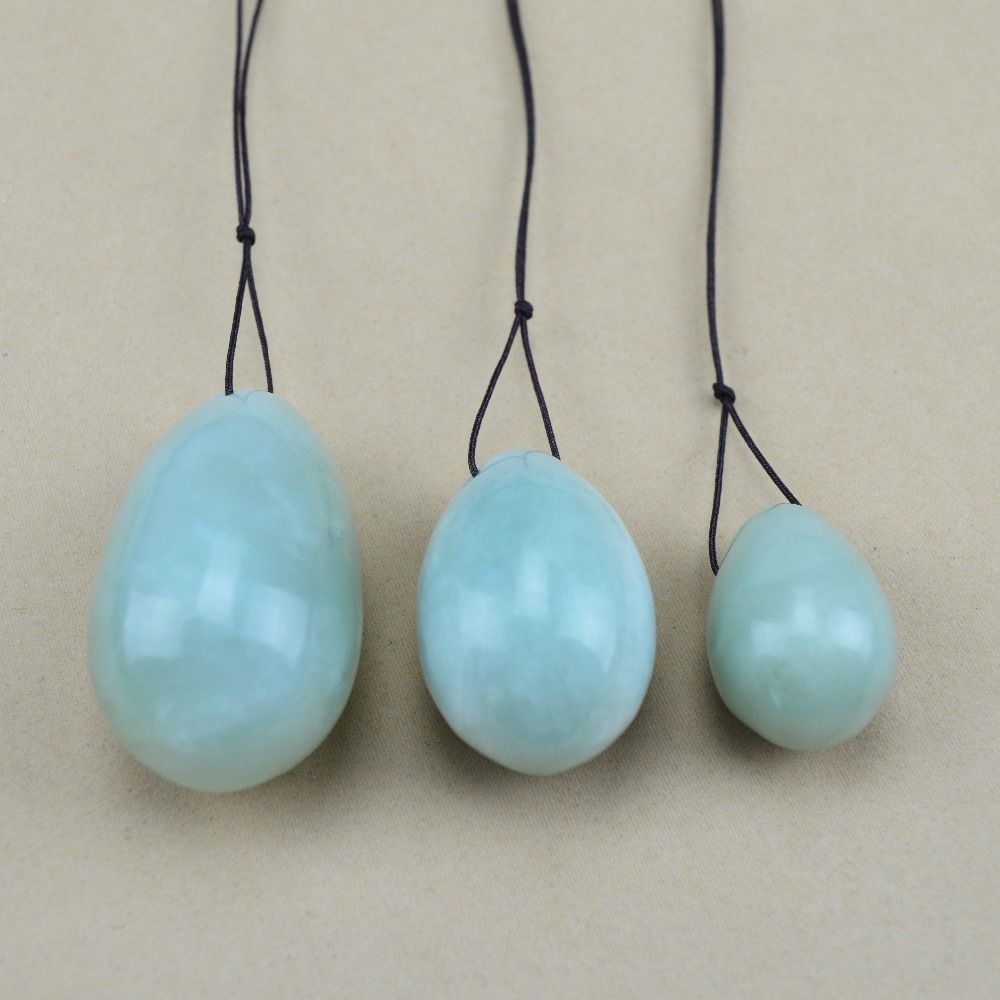 Himabm 100 Natural Jade Egg For Kegel Exercise Pelvic Floor