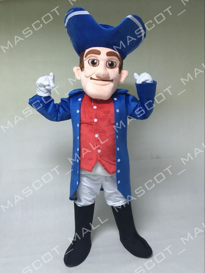 MALL132 Custom Patriot Male Mascot Costume Adult Anime Costumes Cartoon Character Patriot Theme Mascotte Fancy Dress Carnival Halloween MALL132 Custom Patriot Male Mascot Costume Adult Anime Costumes Cartoon Character Patriot Theme Mascotte Fancy Dress Carnival Halloween